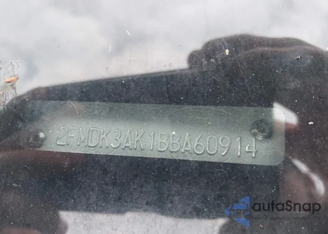 2011 Ford Edge Sport z USA, uszkodzony, nr VIN 2FMDK3AK1BBA60914